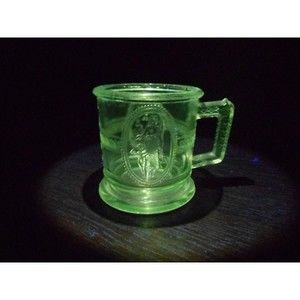 Circa 1870's EAPG Richard & Hartley Cupid & Venus Small Coffee Cup Espresso